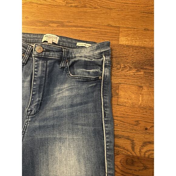 William Rast Women’s Jeans Blue 30 Super High Skinny Waist Junior Gray Lining - Picture 5 of 16